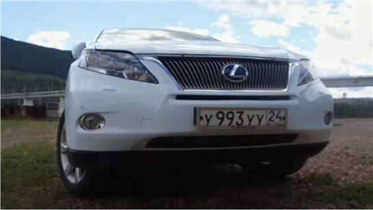 Анонс видео-теста Честно про Lexus RX450H -Тачка Бро