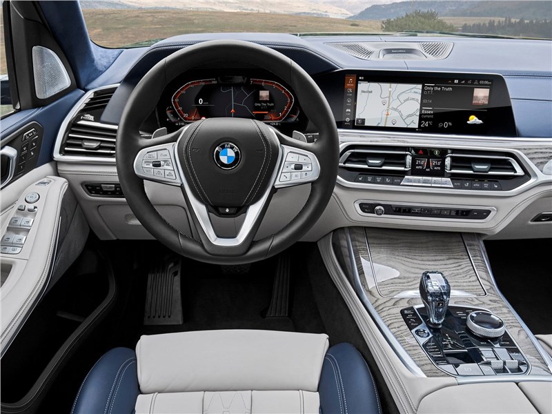 BMW X7 2019 салон