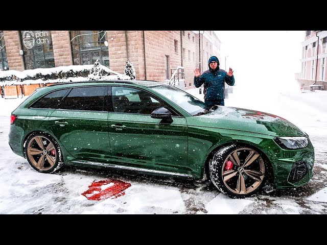 Анонс видео-теста Нашел Универсал Под Себя: Audi RS4 Avant 2022. 