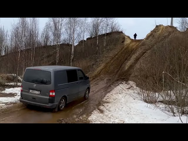 Анонс видео-теста Volkswagen T5 4x4, Jeep Rubicon , УАЗ,Toyota, замес в грязи и снегу