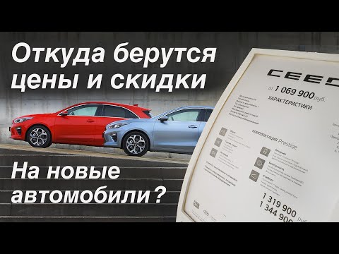 Анонс видео-теста Откуда берутся цены и скидки на новые автомобили?