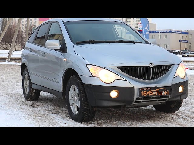 Анонс видео-теста SsangYong Actyon! Дизель и крепкая рама! 