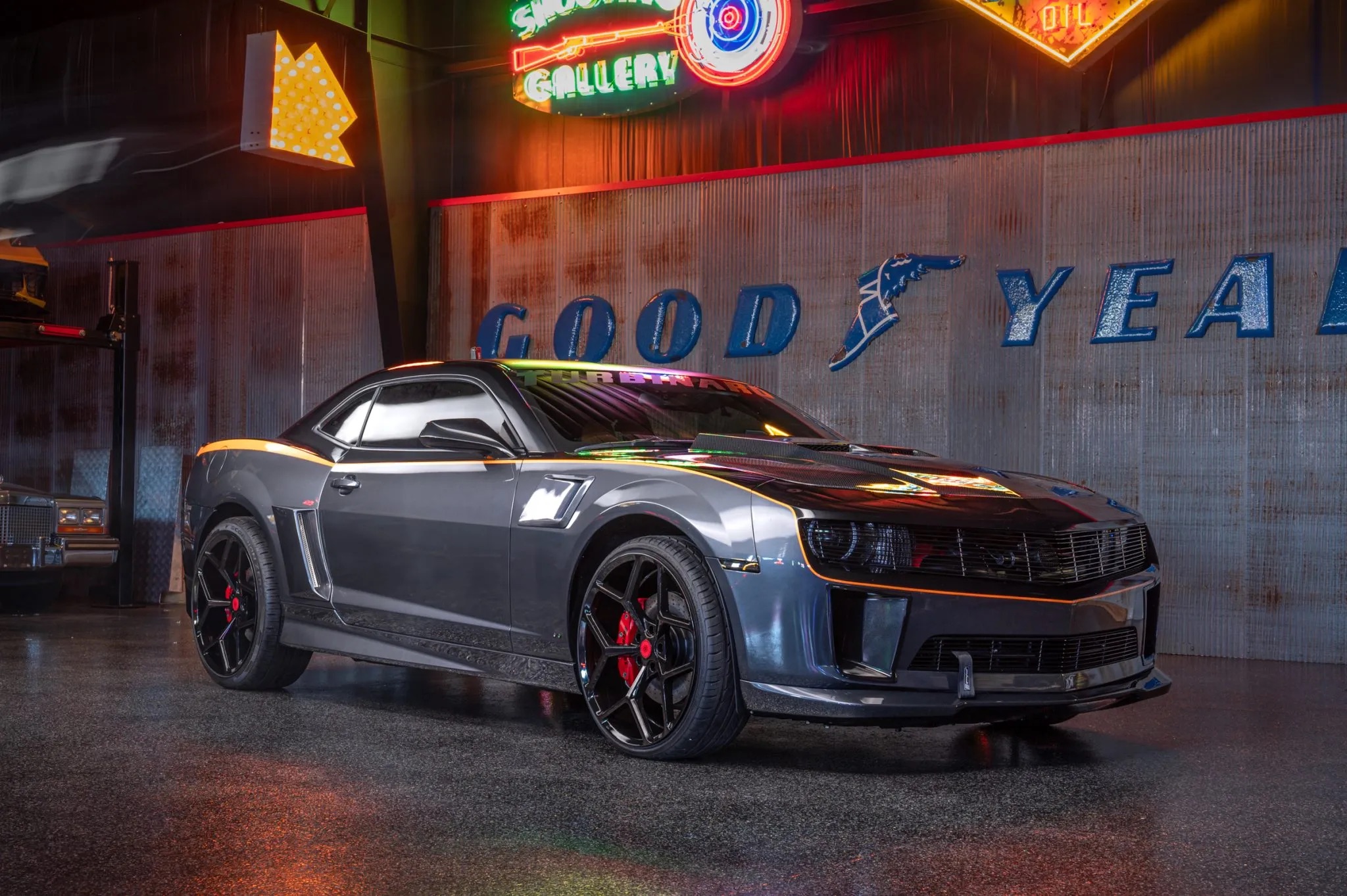 Анонс тест-драйва В США продают Chevrolet Camaro с двигателем от вертолета