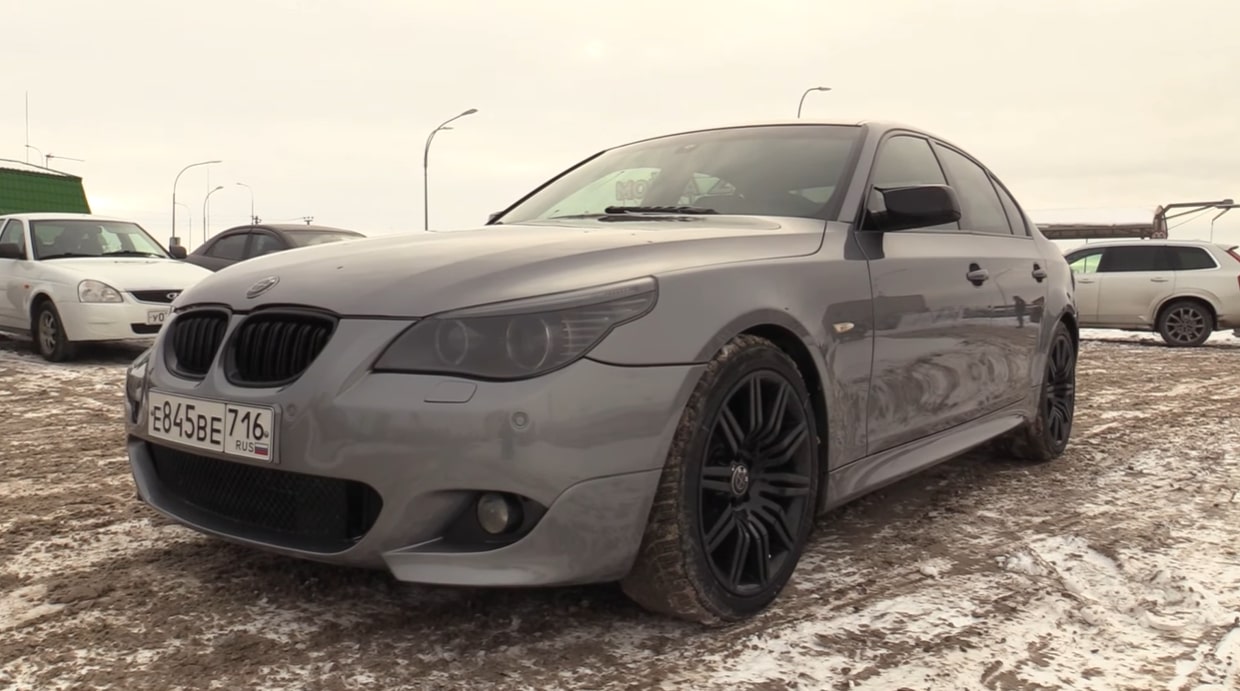 Анонс видео-теста 2009 BMW 525i E60 2.5L 218HP. Обзор (интерьер, экстерьер, двигатель.)