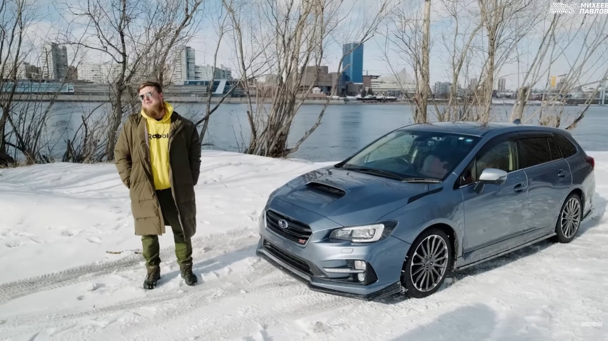 Анонс видео-теста Любимая Субару Михеева! Subaru Levorg STI