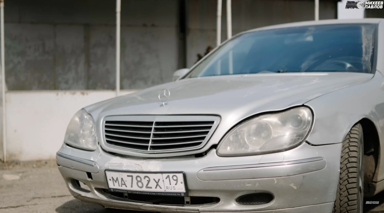 Анонс видео-теста Михеев обменял субару на Мерс! Mercedes-Benz W220