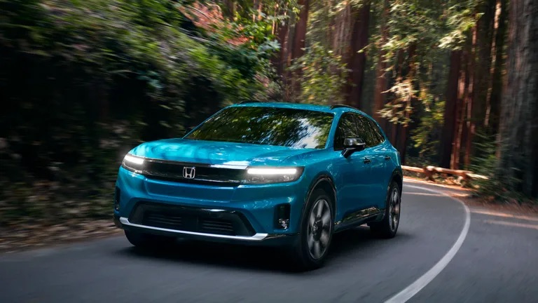 Анонс тест-драйва Honda отказалась от электрического кроссовера Prologue