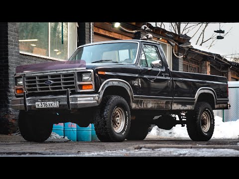 Анонс видео-теста Ford F250 - настоящий американский пикап. Начало реставрации