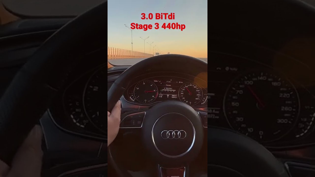Анонс видео-теста Audi A6 3.0 BiTdi Stage3 440 hp.