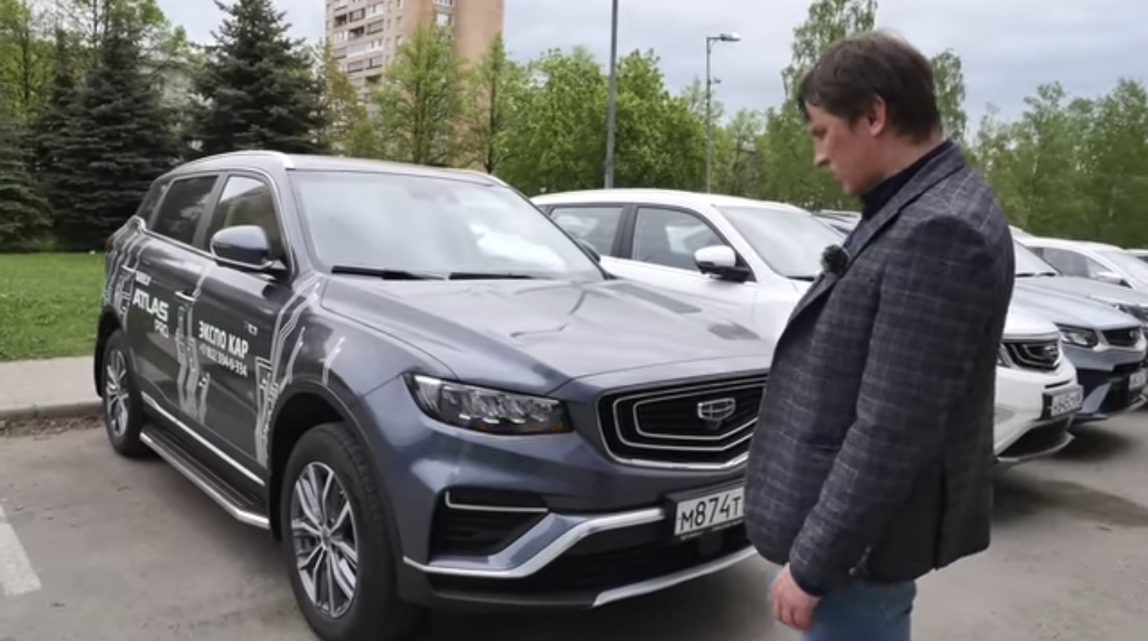 Анонс видео-теста Geely Atlas Pro в максималке за 2.7 млн Как он едет?