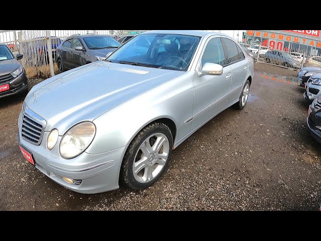 Анонс видео-теста 2007 Mercedes-Benz E230 2.5L (204) M 272 E 25! Идеальный комфорт!
