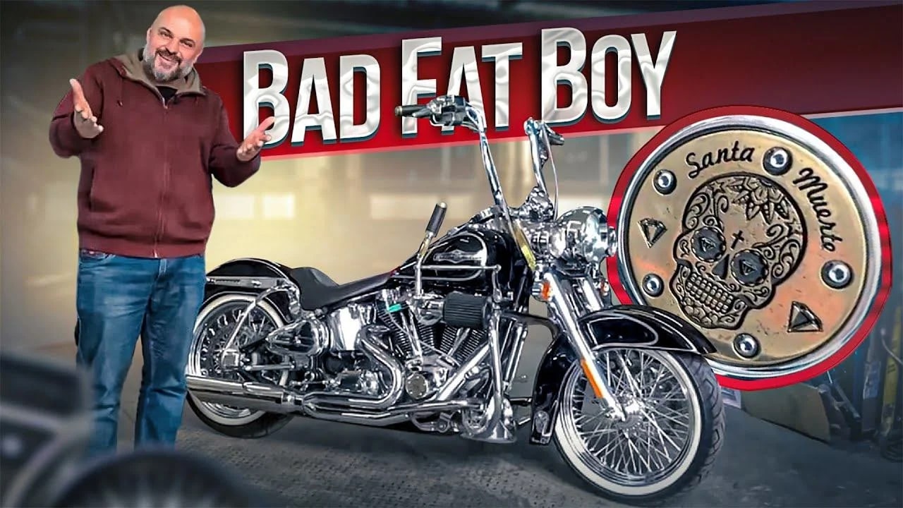 Анонс видео-теста Fat Boy на максималках c 2-литровым мотором. Harley-Davidson, каким он должен быть