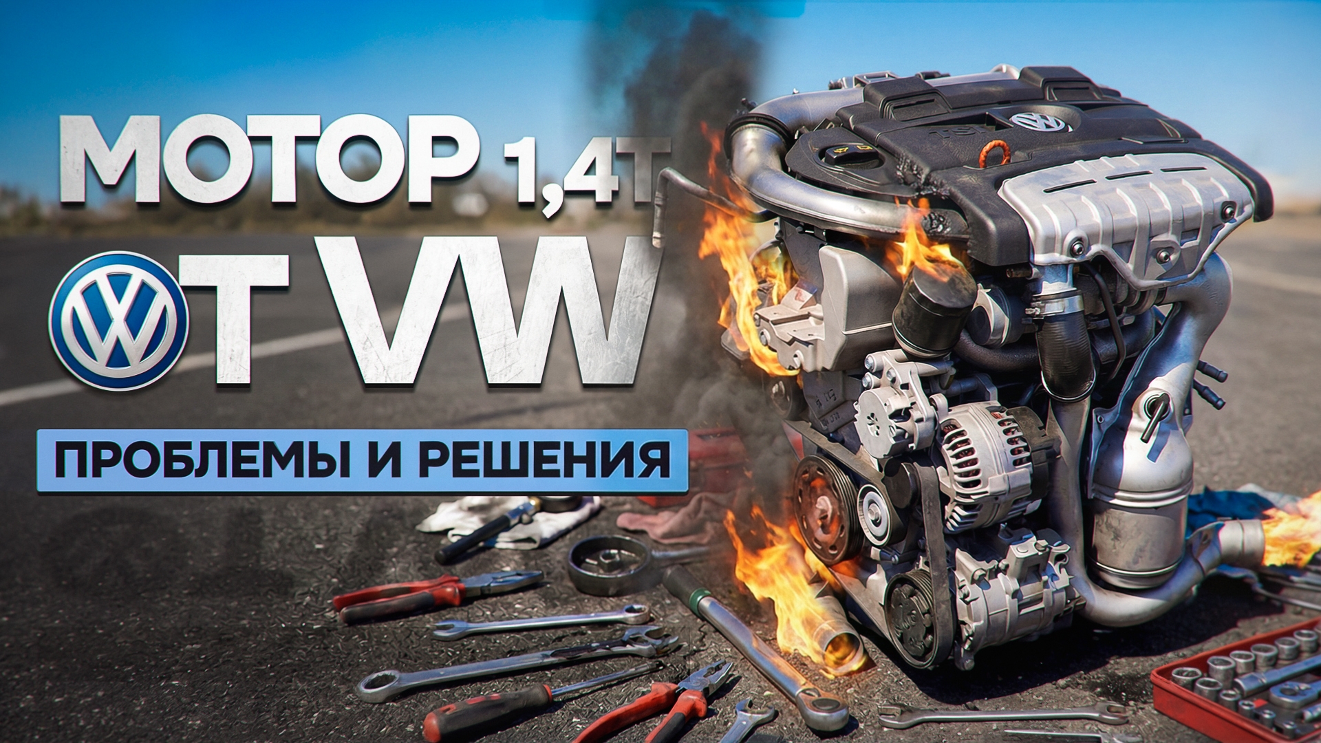 Анонс видео-теста Моторы 1,4 turbo от VW. Как ездить без проблем?