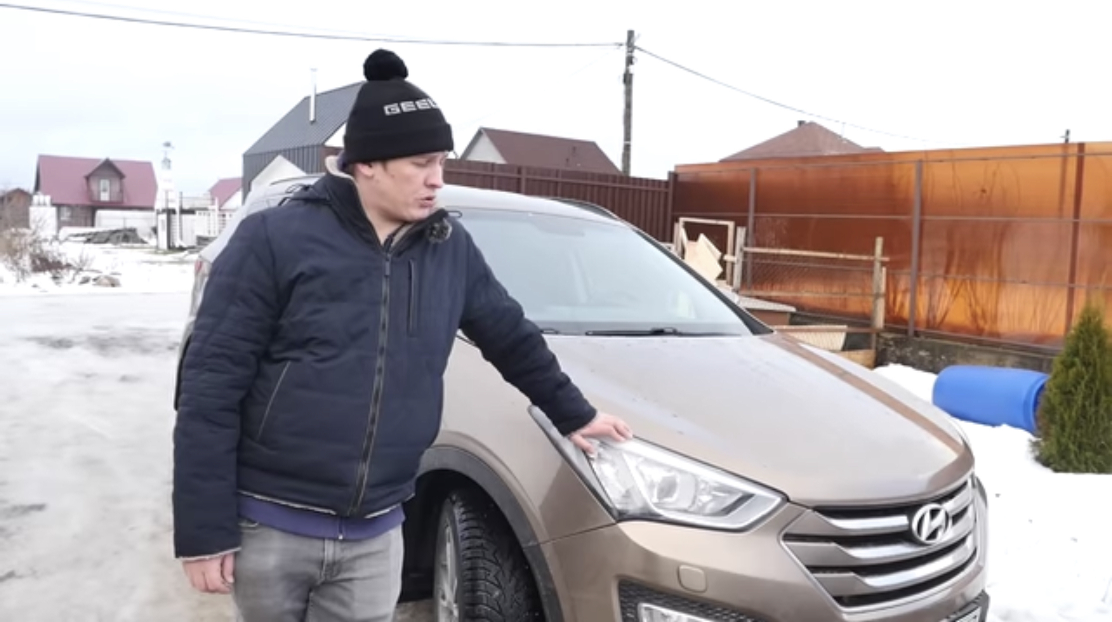 Анонс видео-теста Как владелец Hyundai Santa Fe на 300 к попал и чуть машину не сжег.