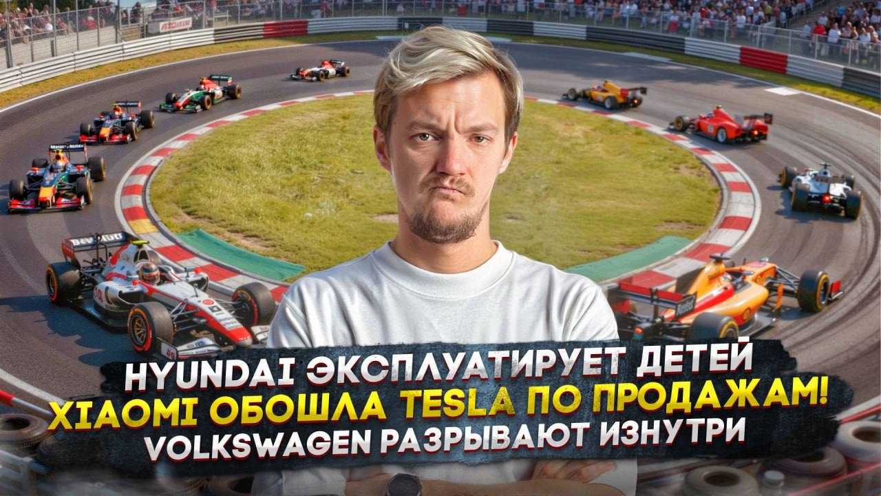 Анонс видео-теста Hyundai эксплуатирует детей | Xiaomi обошла Tesla по продажам! | Volkswagen разрывают изнутри