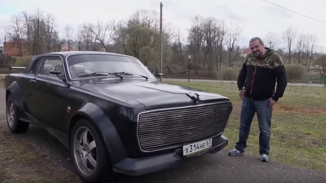 Анонс видео-теста ГАЗ-24 Волга на шасси BMW 735 E32 #ЧУДОТЕХНИКИ №24