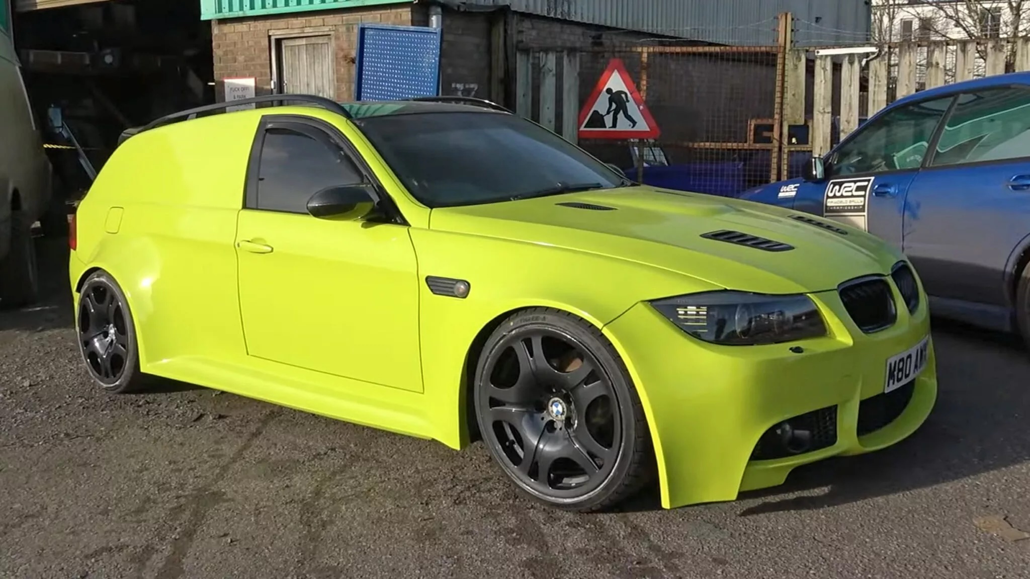 Анонс тест-драйва Британец переделал BMW 320d в фургон, стилизованный под M3