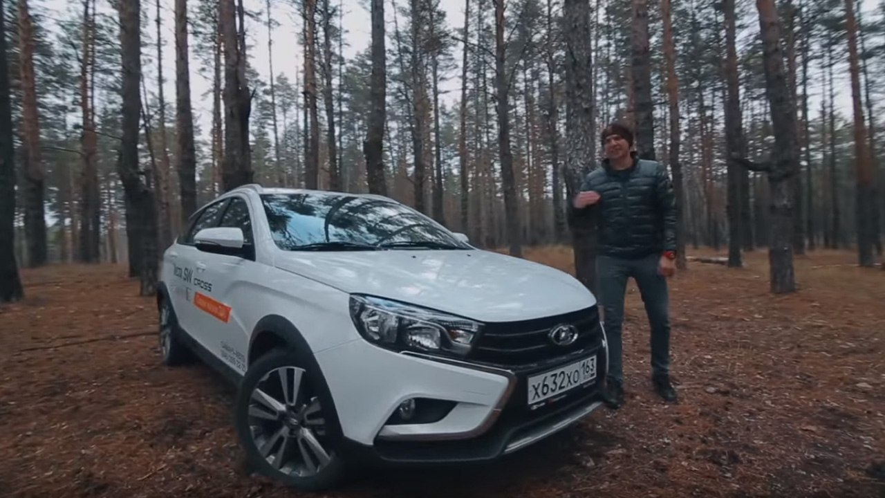 Анонс видео-теста Тест-драйв Lada Vesta SW Cross. Разбил Коптер. Как?!?