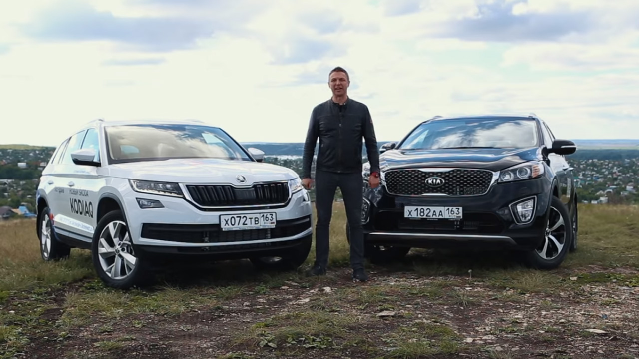 Анонс видео-теста Тест-драйв Skoda Kodiaq против KIA Sorento Prime. Выбираем 7-местный кроссовер