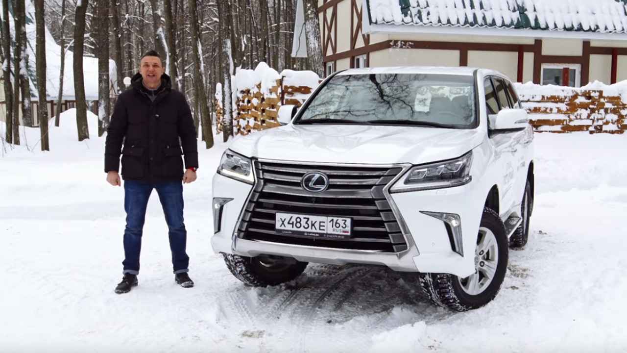 Тест драйв игоря. Lexus lx570 зима. Лексус 570 зимой. Лексус ЛХ тест драйв.