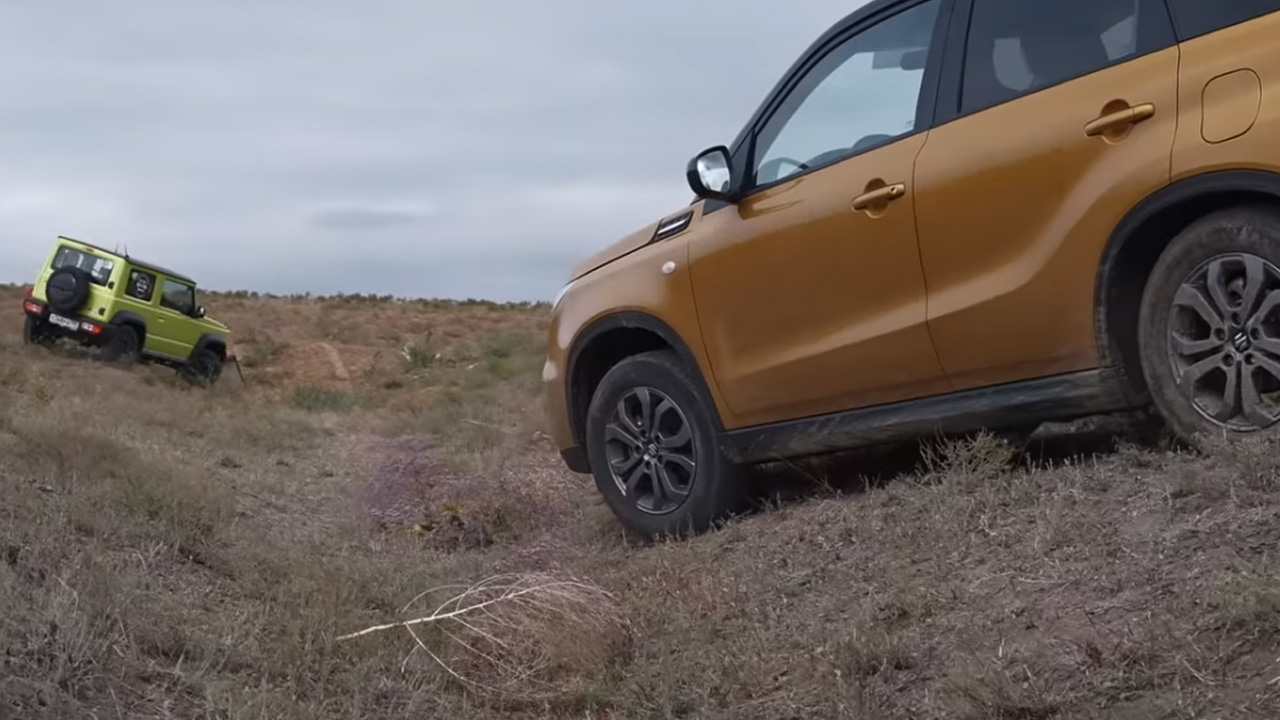 Анонс видео-теста Витара Накажет ДЖИМНИ? Оффроад Suzuki Vitara против Jimny 2019 Тест Драйв Бурцева