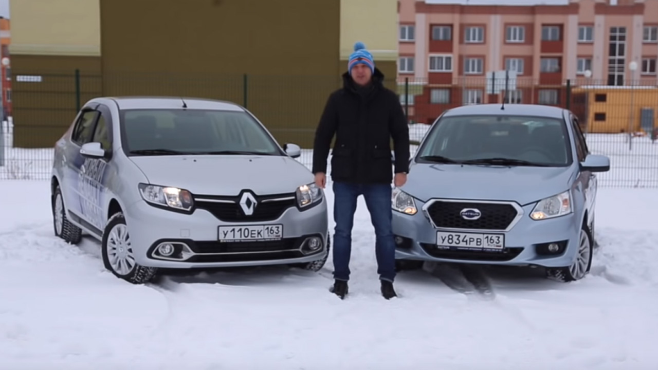 Анонс видео-теста Тест-драйв Datsun On-DO против Renault Logan
