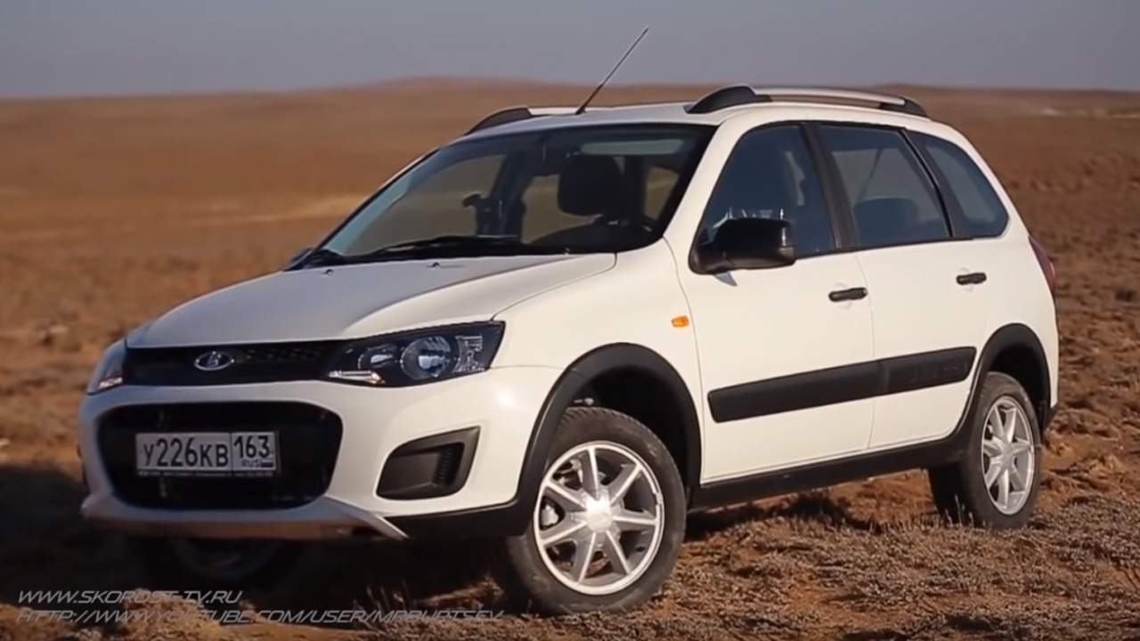 Анонс видео-теста Тест-драйв LADA Kalina Cross в Казахстане