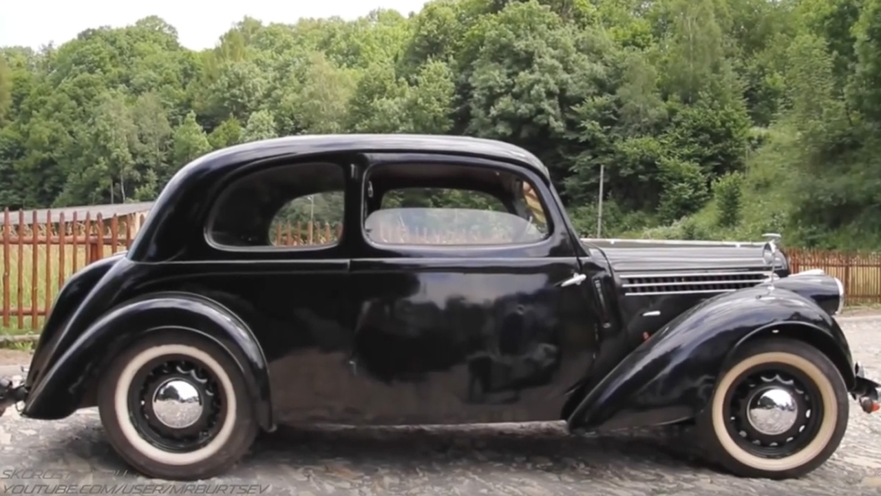 Анонс видео-теста Тест-драйв Skoda Rapid 1936, коллекционный олдтаймер
