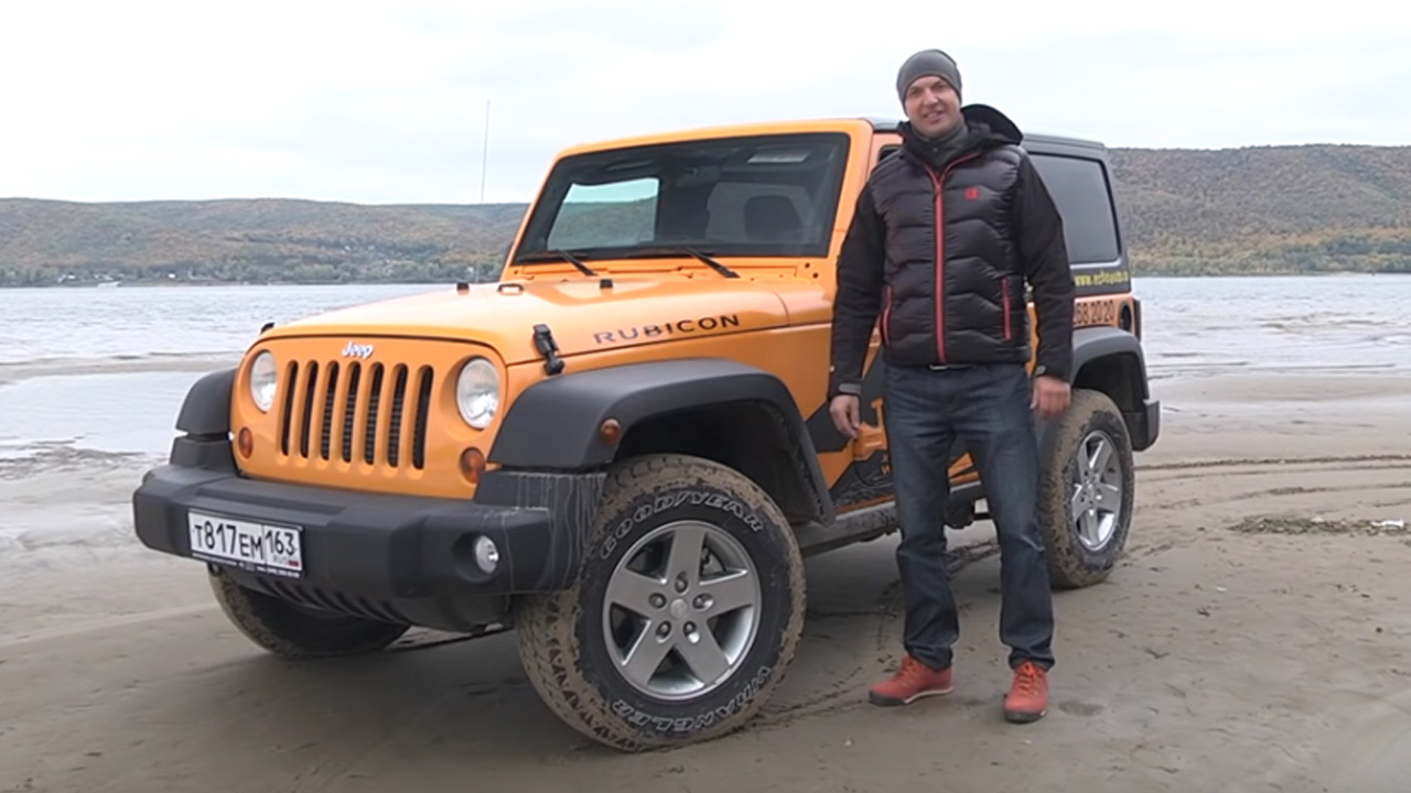 Анонс видео-теста Тест-драйв Jeep Wrangler Rubicon Академика не кач!