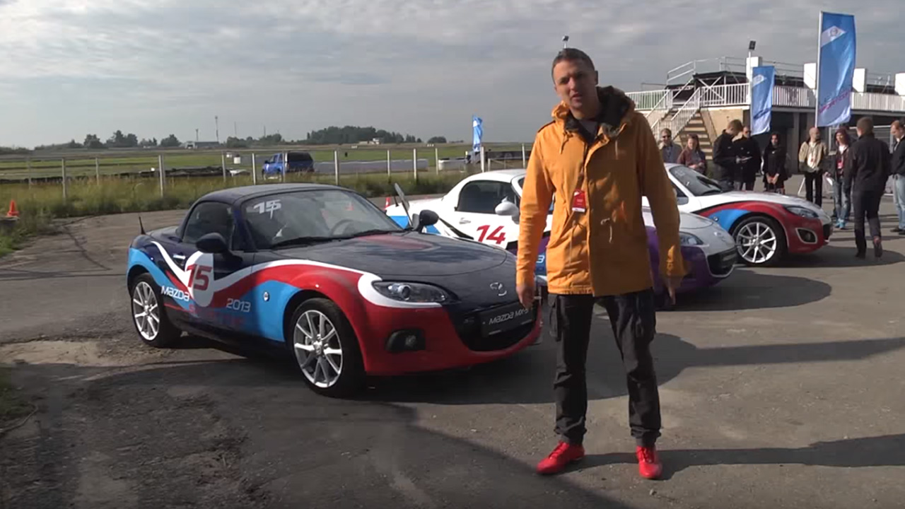 Анонс видео-теста Тест-драйв Mazda MX-5 Aori. Гонка на трассе Мячково