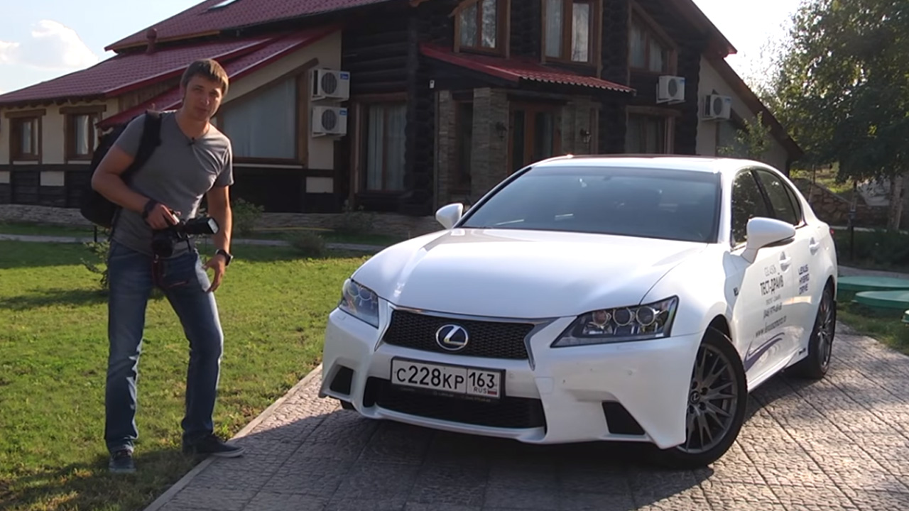 Анонс видео-теста Тест-драйв Lexus GS 450h. Бешеная Электричка!