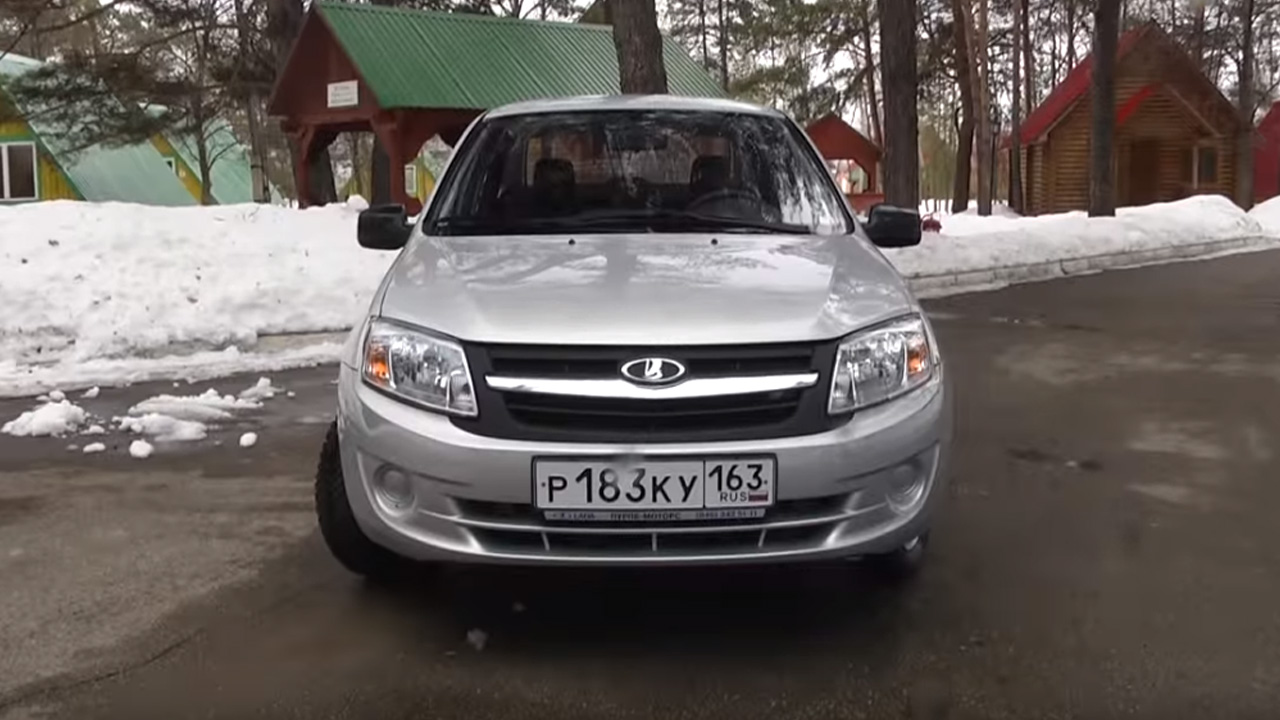 Анонс видео-теста Тест-драйв Lada Granta. Преобразившееся лицо