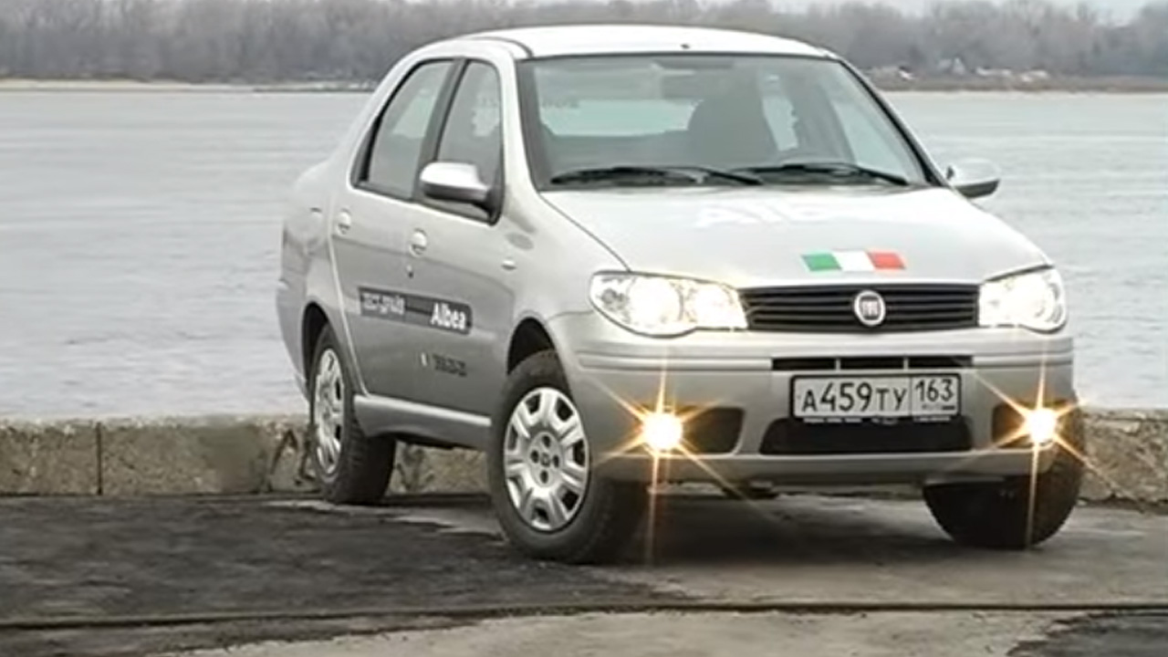 Анонс видео-теста Fiat Albea 1.4 MT с подвеской лучше Логана?