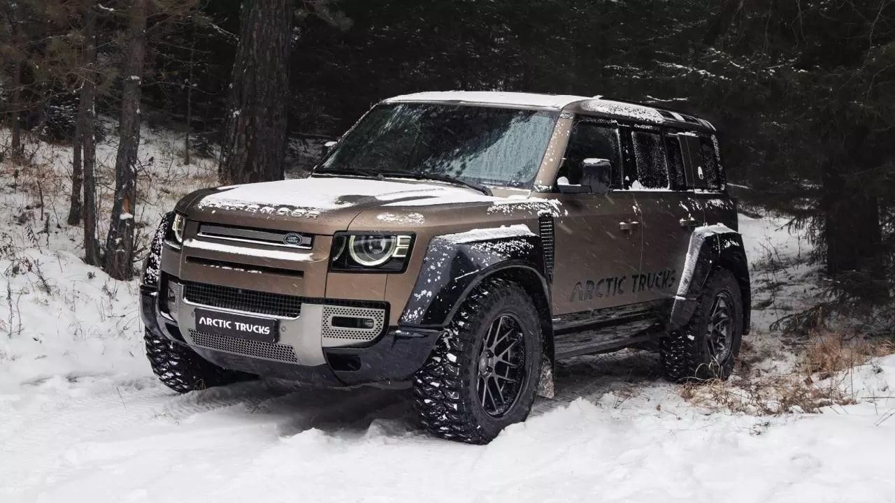 Анонс видео-теста Land Rover Defender Arctic Trucks