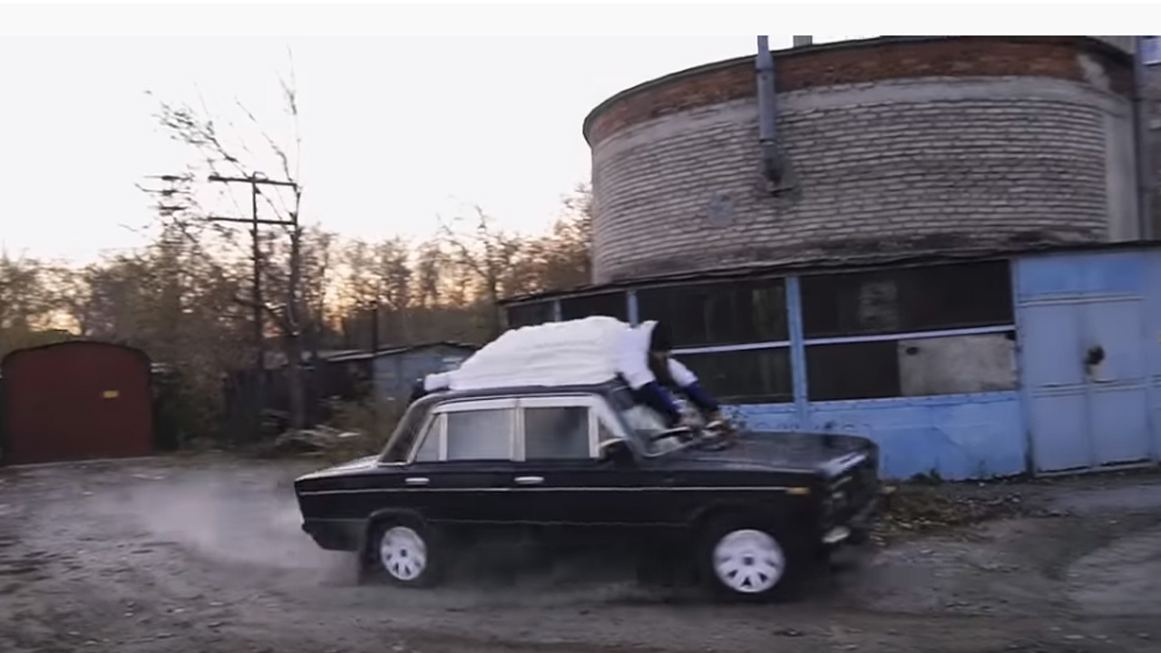 Анонс видео-теста ПРИПЕНИЛ ХЕЙТЕРА Гараж 54 к КРЫШЕ ЖИГУЛЯ и ПРОКАТИЛ с ВЕТЕРКОМ
