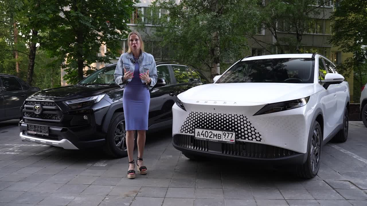 Футуристичный китаец или строгий японец? OMODA C7 против RAV4