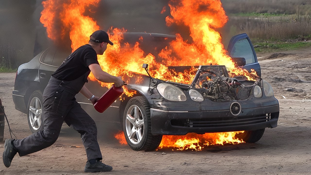 ВЕРТОЛЕТНЫЙ ДВИГАТЕЛЬ в LEXUS - Что пошло не так?