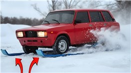 ЛЫЖИ на АВТОМОБИЛЬ - ПОКАТИТ?