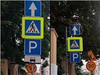 На улицах столицы появятся 20 тысяч уменьшенных дорожных знаков