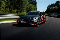 Электрический Mercedes AMG CLA 45 установил рекорд Нюрбургринга