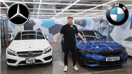 ТАЧКИ ПРОДЮСЕРОВ РАЗГОНА! C-CLASS VS 3 SERIES