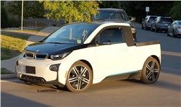 Американский YouTube-блогер превратил хэтчбек BMW i3 в пикап