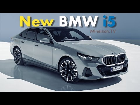 Анонс видео-теста Новый седан BMW 5 series 2023 + чистая электричка BMW i5 - обзор Александра Михельсона