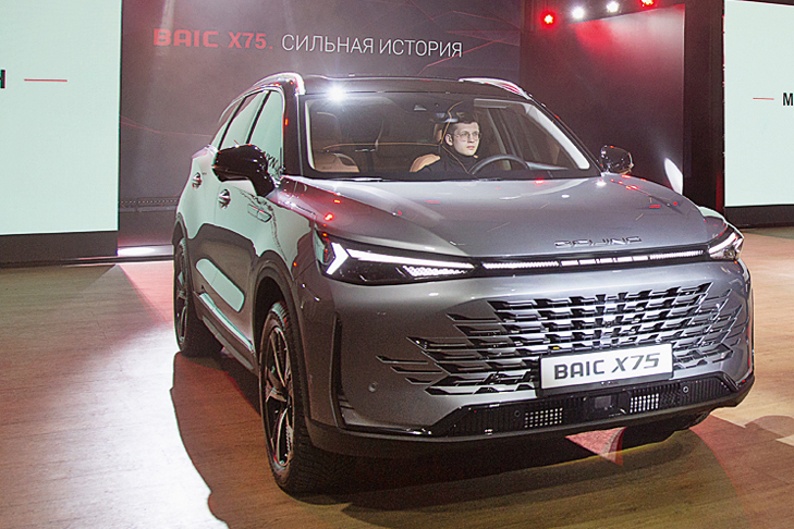 Анонс тест-драйва Новый BAIC X75 представлен для России