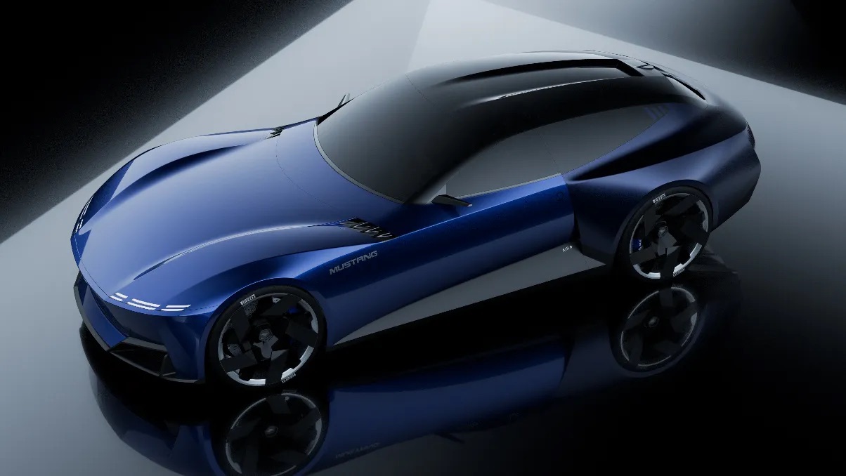Анонс тест-драйва Ford показал три футуристических концепта Mustang, созданных студентами