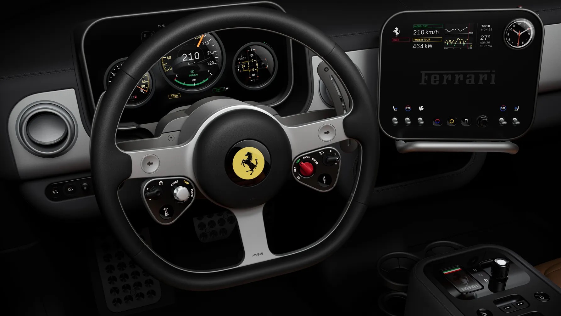 Анонс тест-драйва Ferrari Luce может стать самым дорогим электрокаром в мире