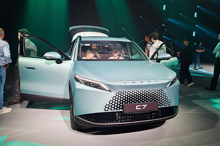 Анонс тест-драйва Представлена модель Omoda C7