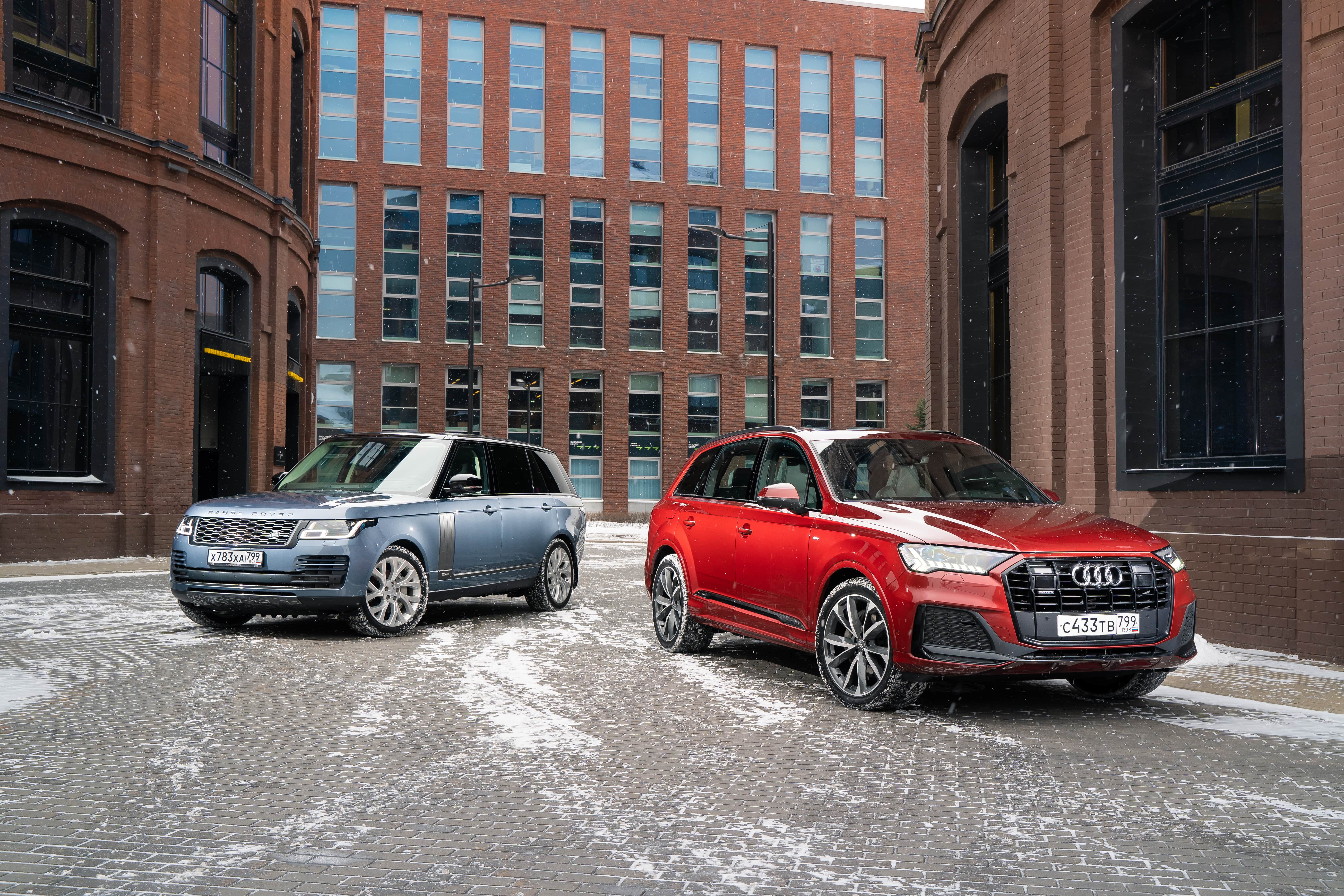 Подкаст Range Rover и Q7 - противоположные взгляды на понятие «самая крутая тачка»