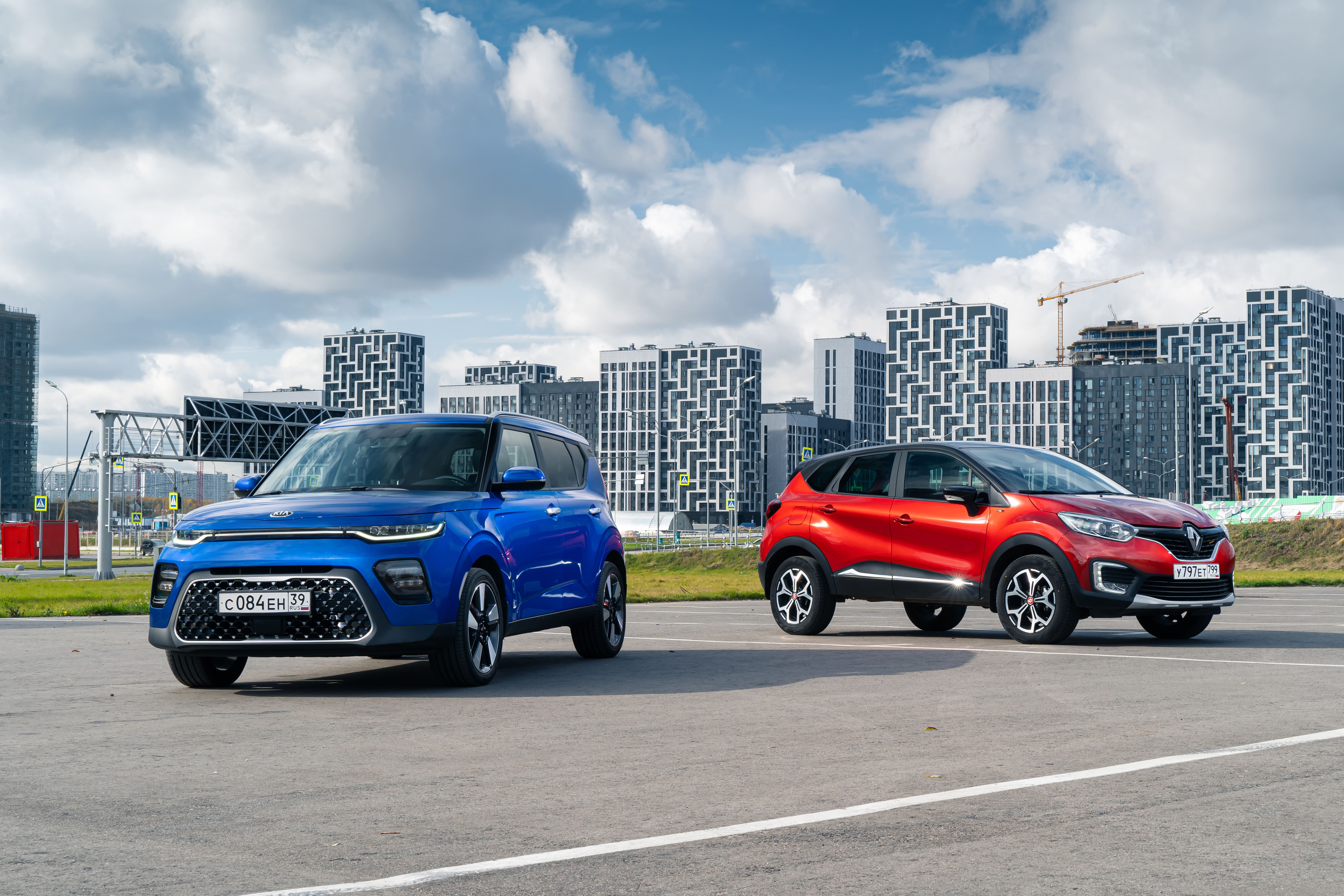 Анонс тест-драйва Заглянем под костюмчик: чем сильны Renault Kaptur и KIA Soul кроме внешности