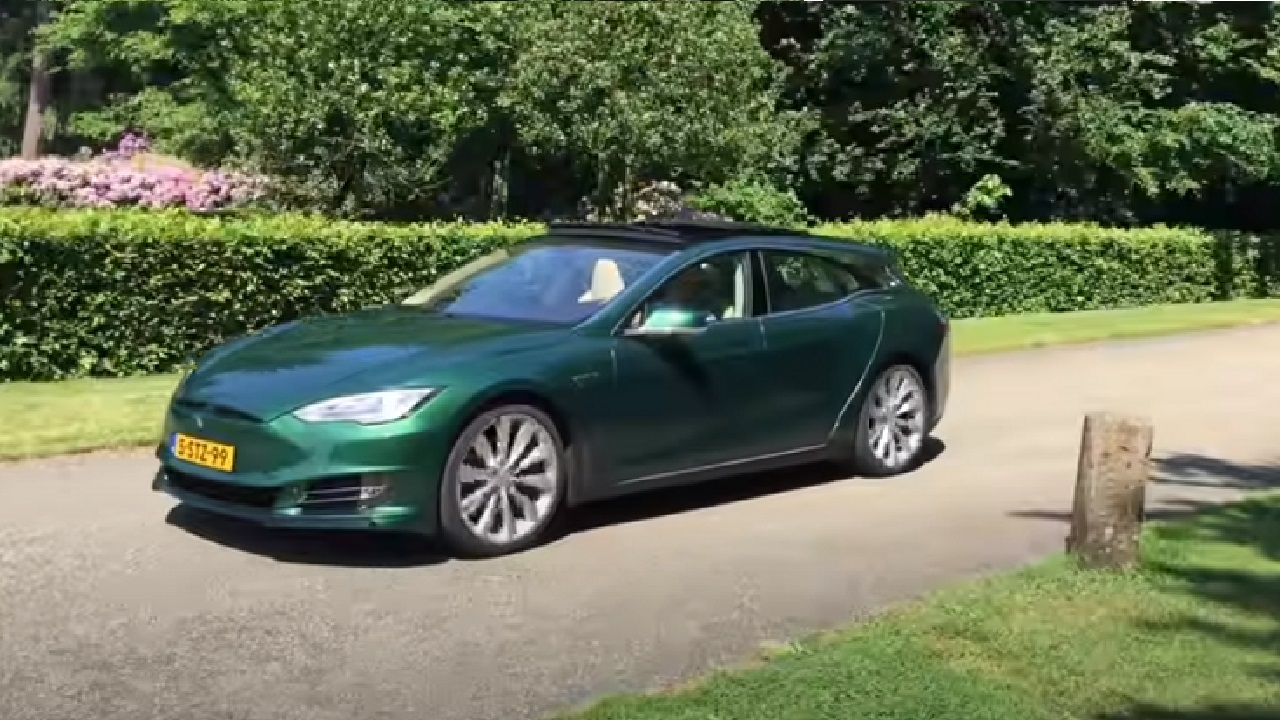 Анонс видео-теста Распил Теслы. Tesla Shooting Brake. Лиса рулит. Елена Лисовская